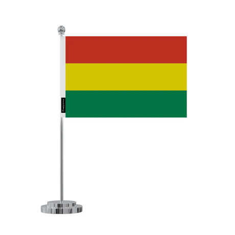 Drapeau bureau Bolivie en Polyester - Pixelforma 