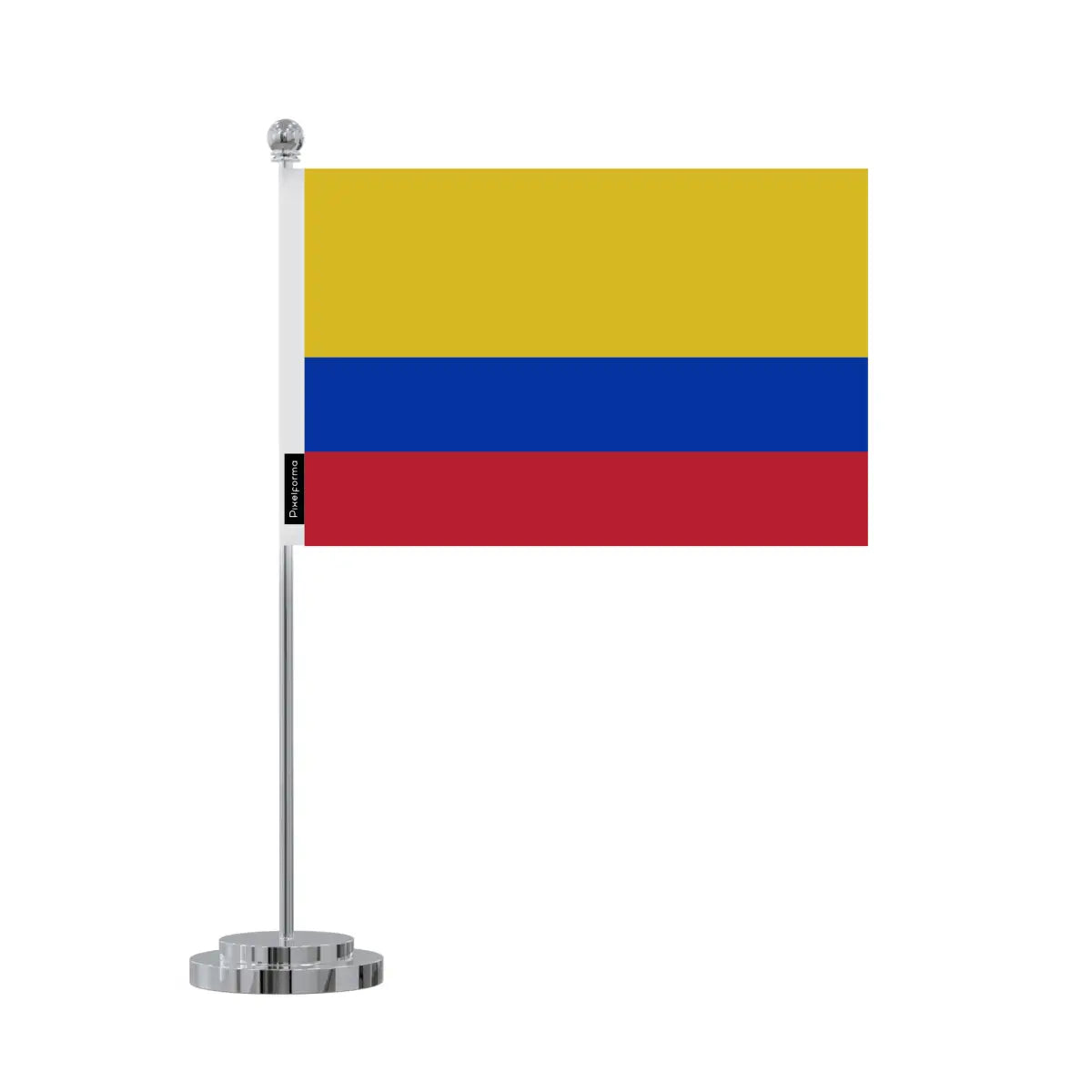 Drapeau bureau colombie en polyester - pixelforma