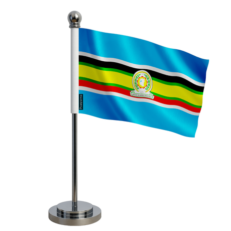 Drapeau bureau communauté d’afrique de l’est en polyester - pixelforma