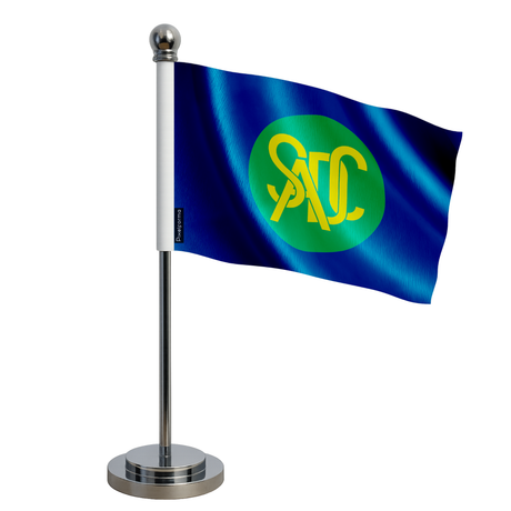 Drapeau bureau communauté de développement d’afrique australe en polyester - pixelforma