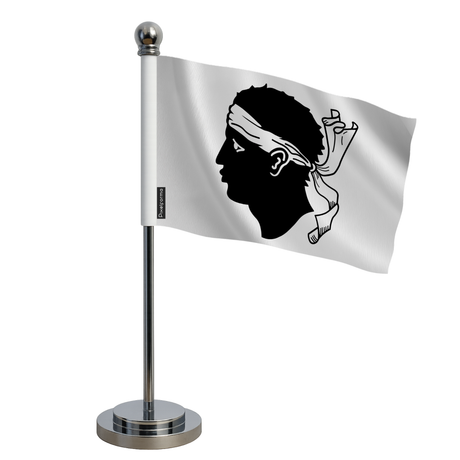 Drapeau bureau corse en polyester - pixelforma