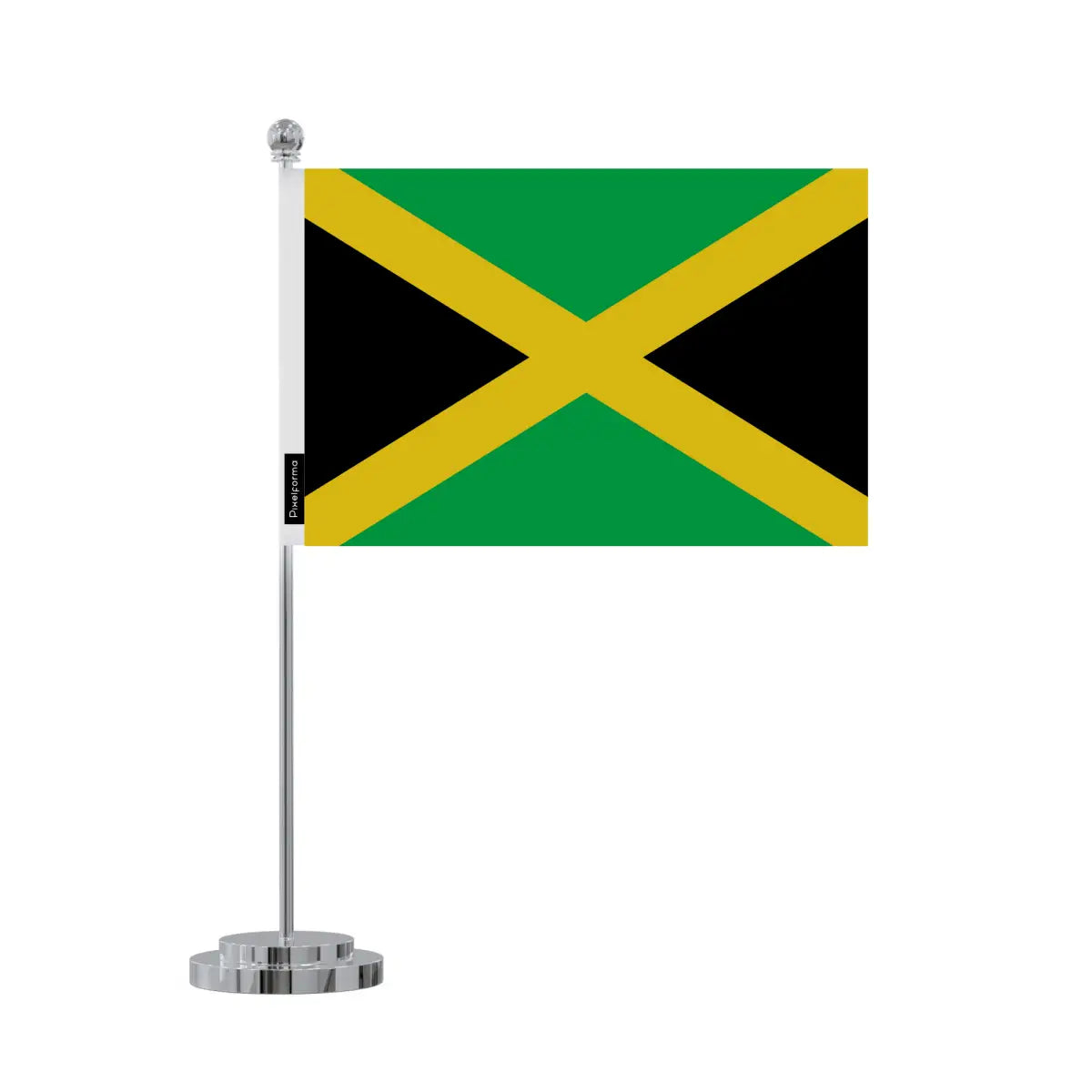 Drapeau bureau de jamaïque en polyester - pixelforma