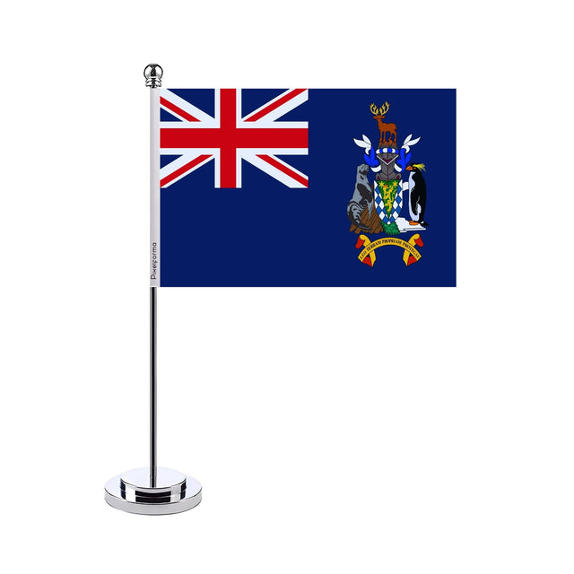 South Georgia and South Sandwich Islands Office Flag - Pixelforma