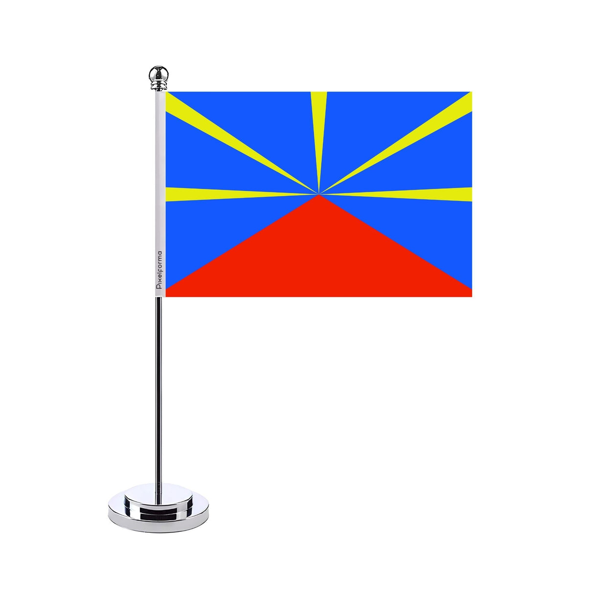 Reunion Island Office Flag - Pixelforma