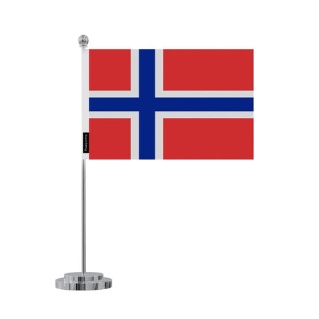 Drapeau bureau de norvège en polyester - pixelforma