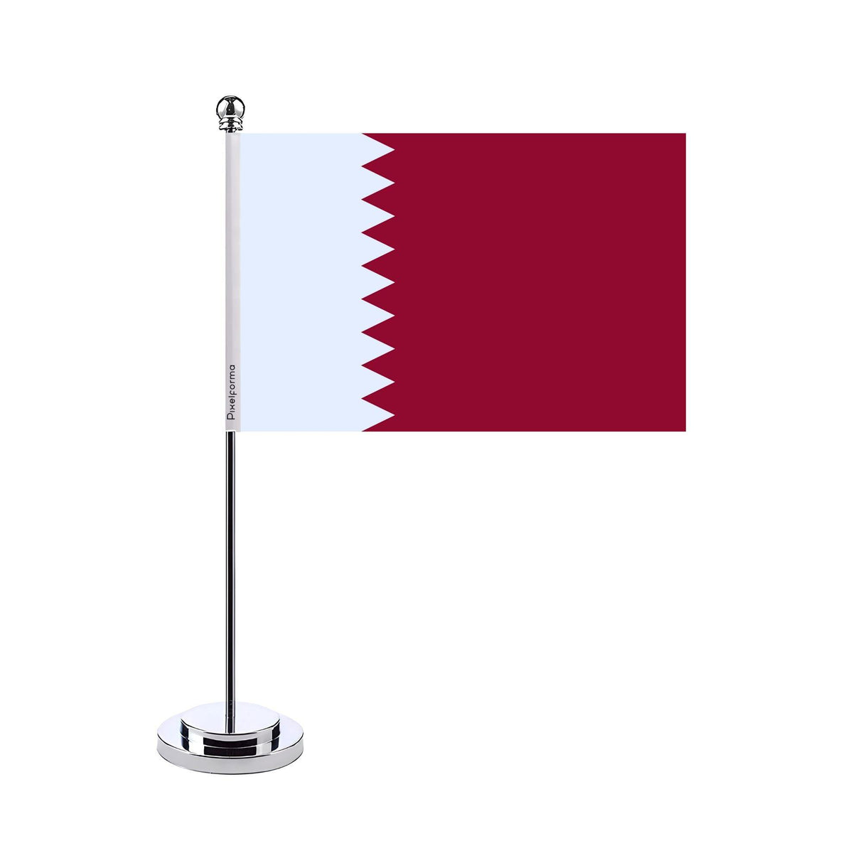 Drapeau bureau du Qatar - Pixelforma