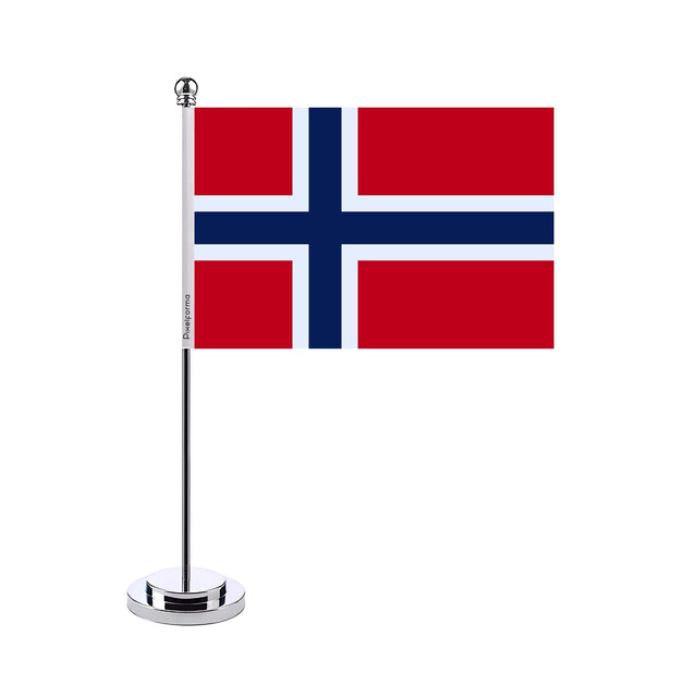 Flag office of Svalbard and Jan Mayen - Pixelforma