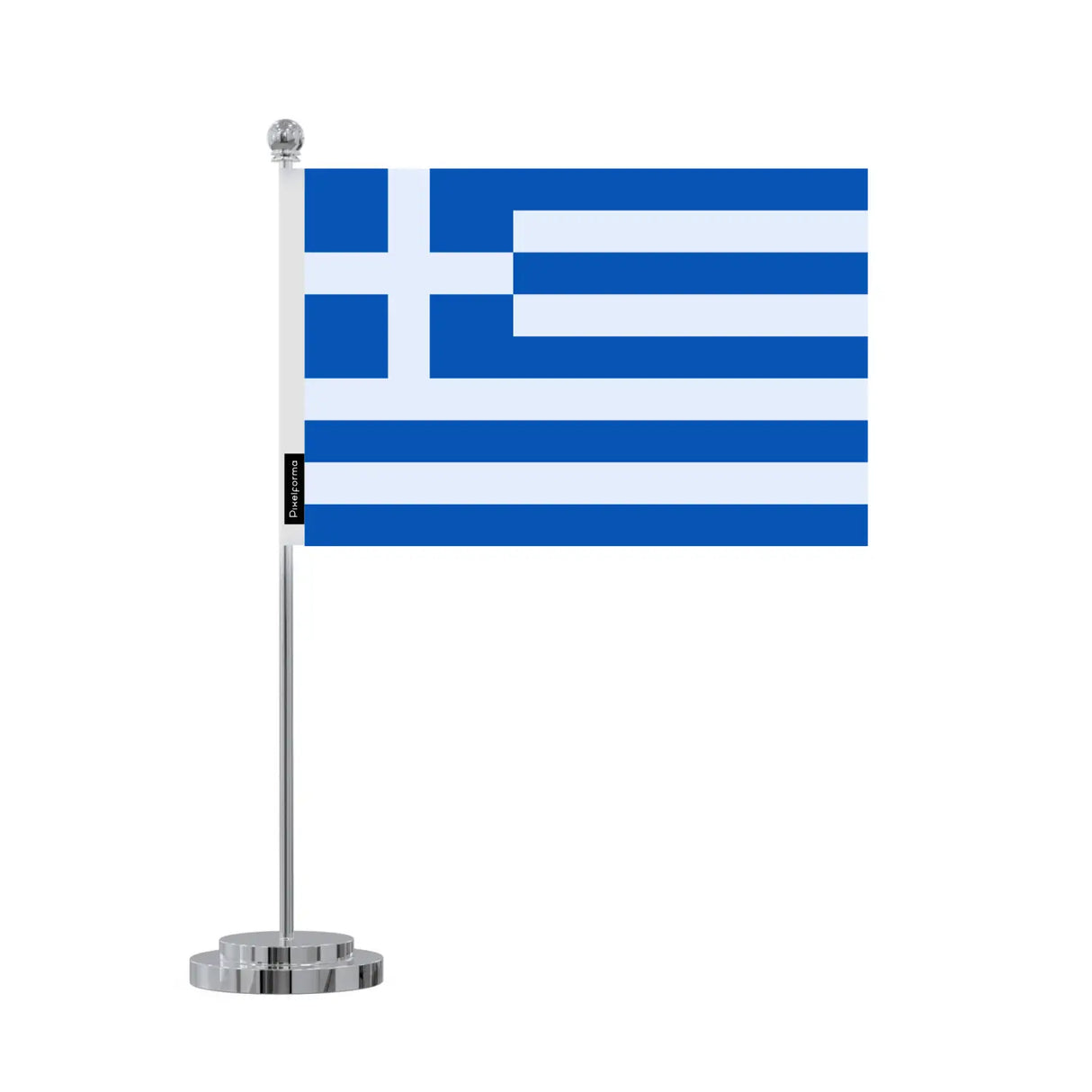 Drapeau bureau grèce en polyester - pixelforma
