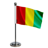 Drapeau bureau guinée en polyester - pixelforma