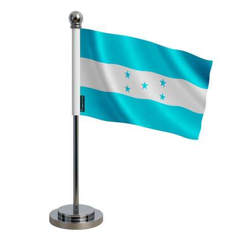 Drapeau bureau honduras en polyester - pixelforma
