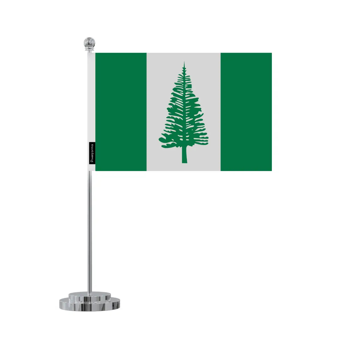 Drapeau bureau île norfolk en polyester - pixelforma