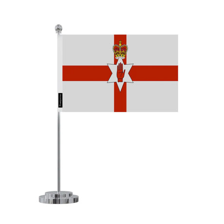 Drapeau bureau irlande du nord en polyester - pixelforma