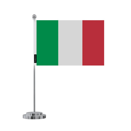 Drapeau bureau italie en polyester - pixelforma