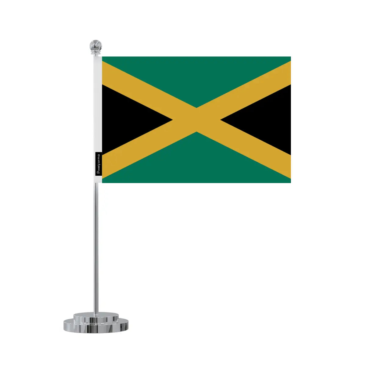 Drapeau bureau jamaïque en polyester - pixelforma