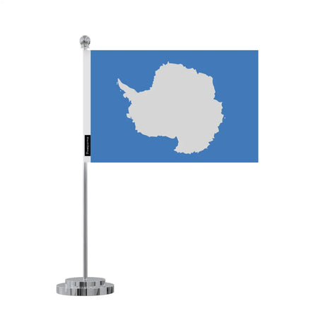 Drapeau bureau l’antarctique en polyester - pixelforma