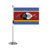 Drapeau bureau l’eswatini en polyester - pixelforma