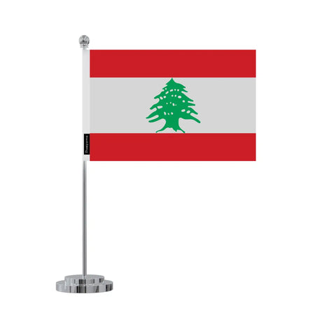 Drapeau bureau liban en polyester - pixelforma