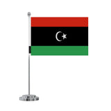 Drapeau bureau libye en polyester - pixelforma