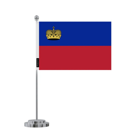 Drapeau bureau liechtenstein en polyester - pixelforma