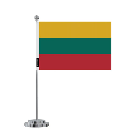 Drapeau bureau lituanie en polyester - pixelforma