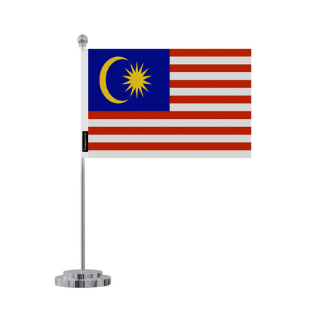 Drapeau bureau malaisie en polyester - pixelforma