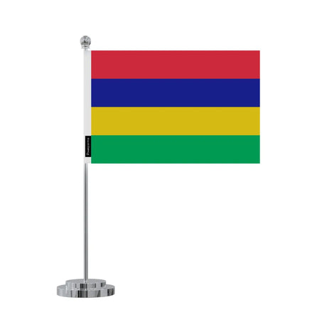 Drapeau bureau maurice en polyester - pixelforma