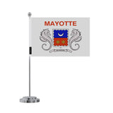 Drapeau bureau mayotte en polyester - pixelforma
