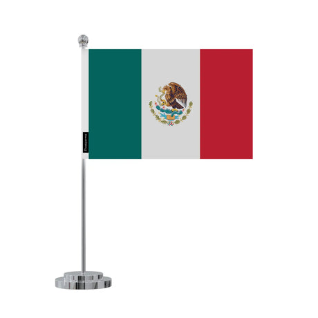 Drapeau bureau mexique en polyester - pixelforma