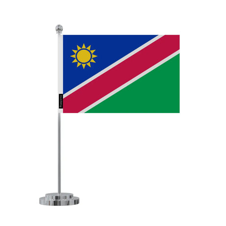 Drapeau bureau namibie en polyester - pixelforma