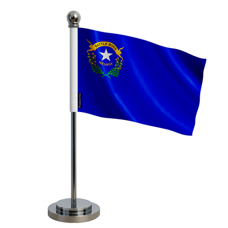Drapeau bureau nevada en polyester - pixelforma
