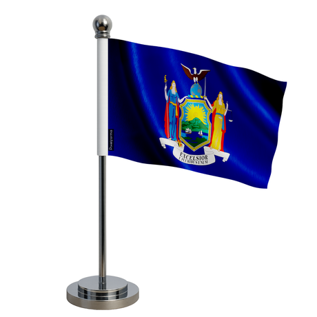 Drapeau bureau new york en polyester - pixelforma