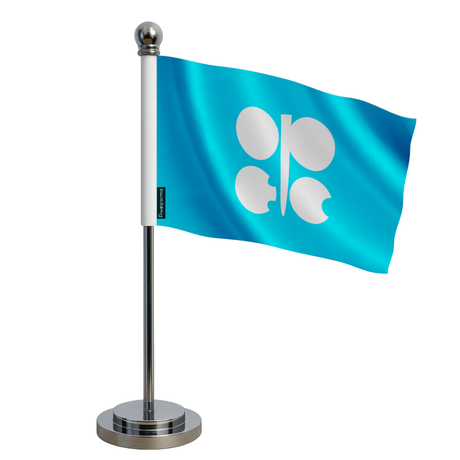 Drapeau bureau opep en polyester - pixelforma