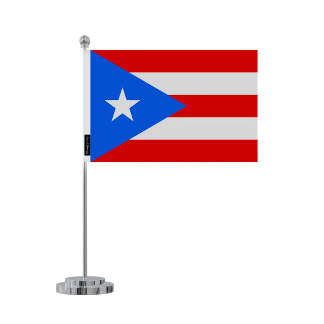 Drapeau bureau porto rico en polyester - pixelforma