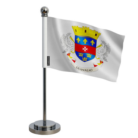 Drapeau bureau saint-barthélemy en polyester - pixelforma