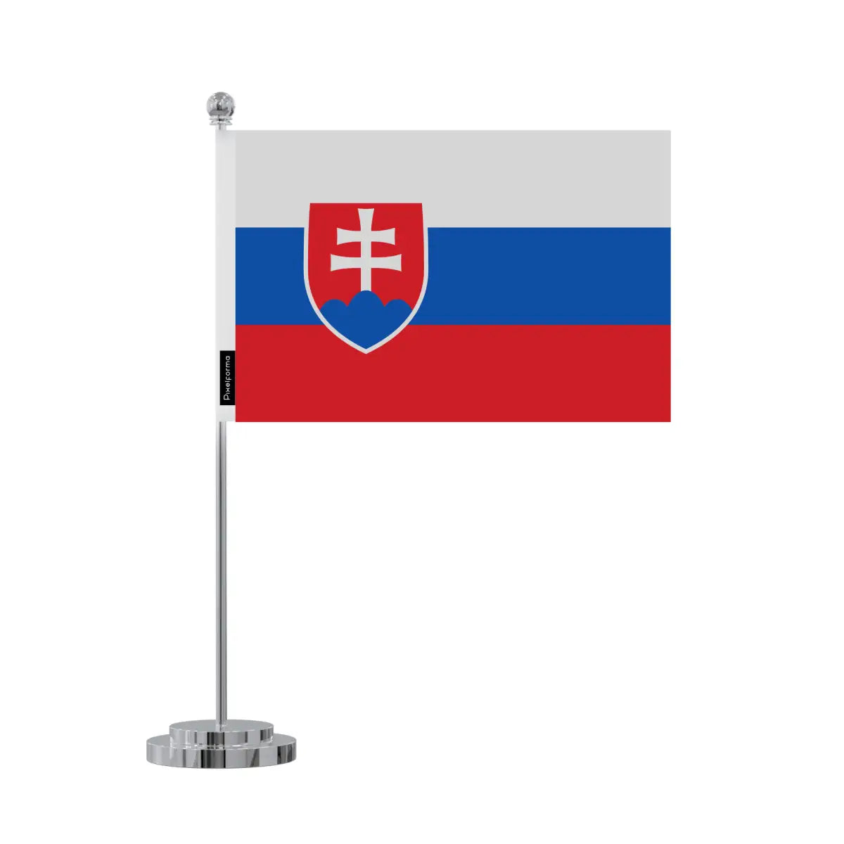 Drapeau bureau slovaquie en polyester - pixelforma
