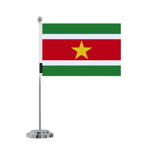 Drapeau bureau Suriname en Polyester - Pixelforma 