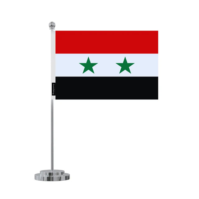 Drapeau bureau Syrie en Polyester - Pixelforma 