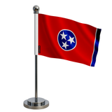 Drapeau bureau tennessee en polyester - pixelforma
