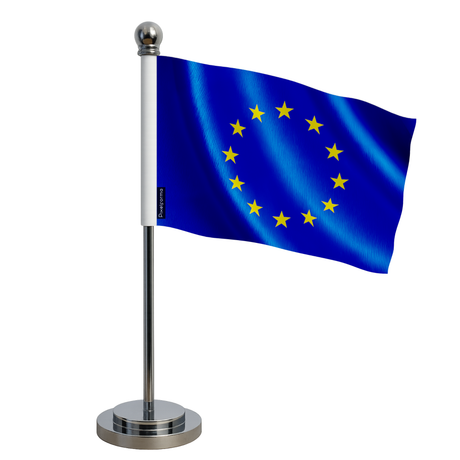 Drapeau bureau union européenne en polyester - pixelforma