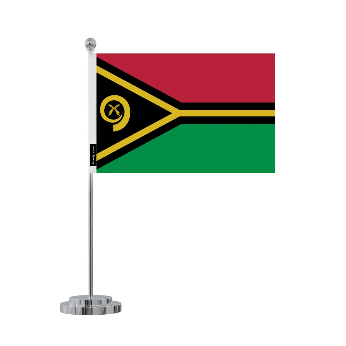 Drapeau bureau vanuatu en polyester - pixelforma