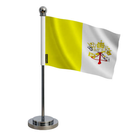 Drapeau bureau vatican en polyester - pixelforma