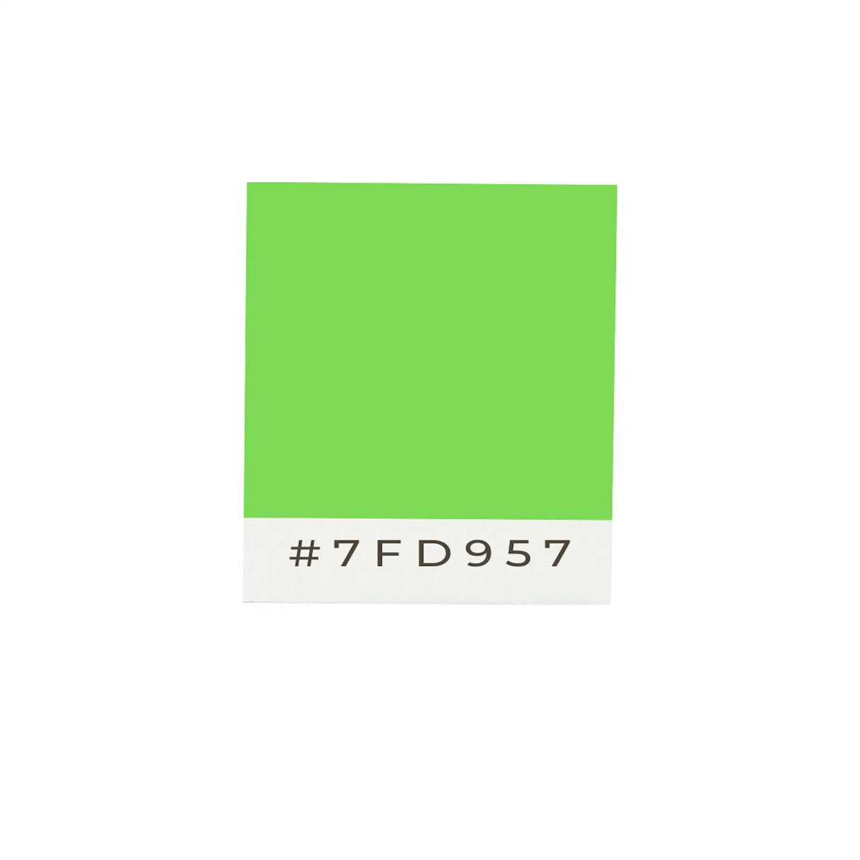 Drapeau bureau vert polyester socle acier inoxydable