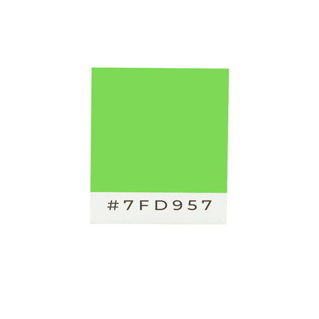 Drapeau bureau vert polyester socle acier inoxydable