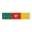 Drapeau cameroun polyester résistant usage extérieur intensif