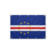 Drapeau du Cap-Vert format S en polyester avec dix œillets