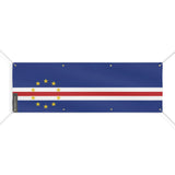 Drapeau cap-vert polyester résistant pour extérieur durable