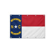 Drapeau de la Caroline du Nord format S en polyester avec dix œillets