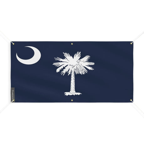 Drapeau caroline du sud polyester résistant aux intempéries