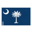 Drapeau caroline du sud polyester résistant œillets à gauche