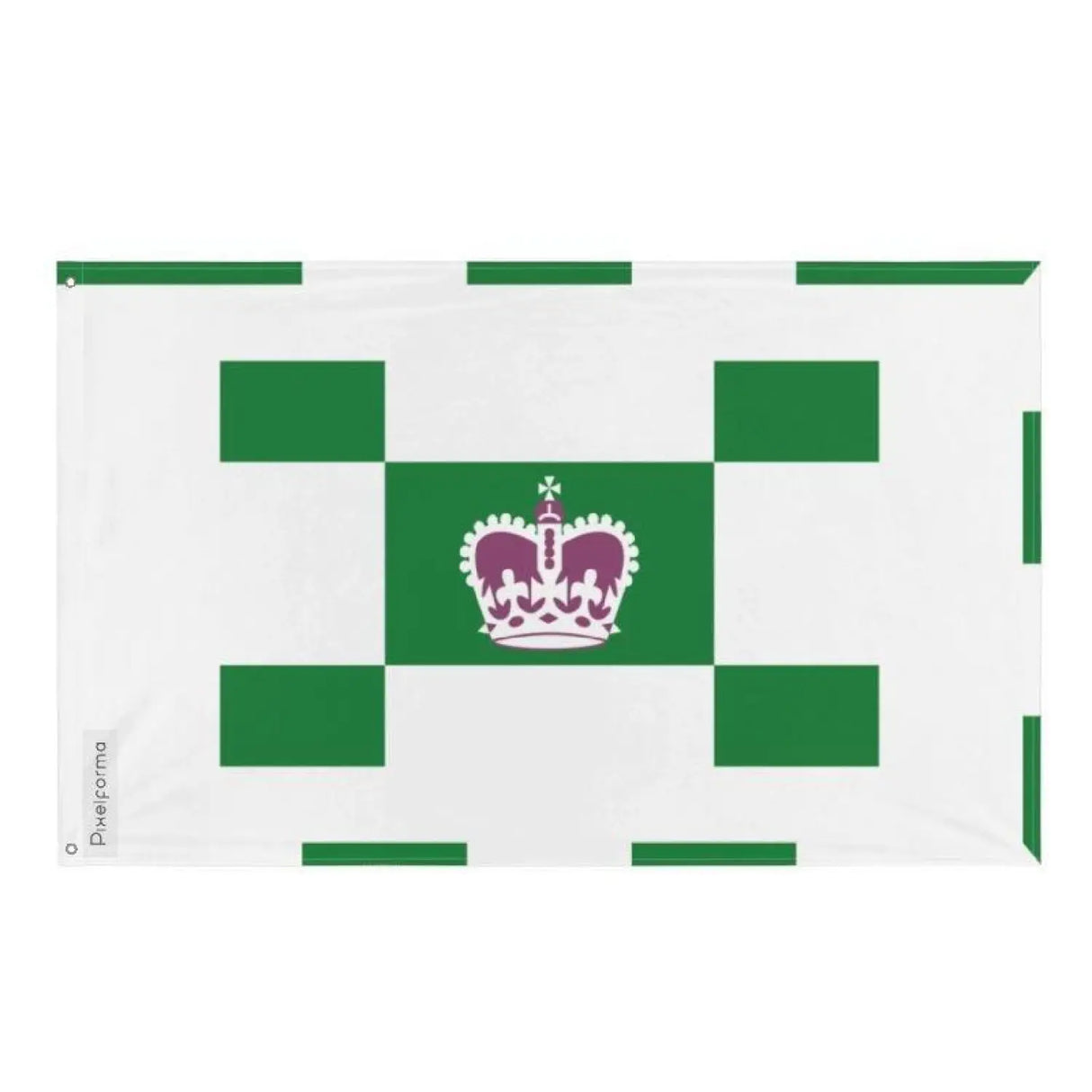 Drapeau charlottetown plusieurs tailles en polyester - pixelforma